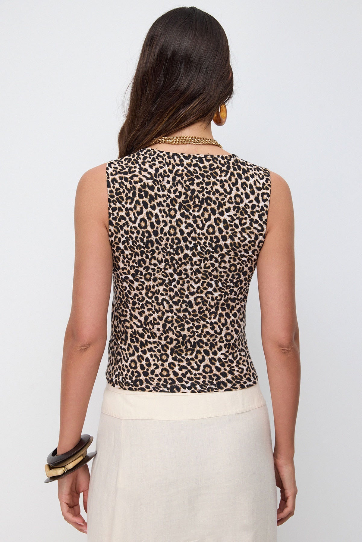 Tanktop mit Schleifendetail