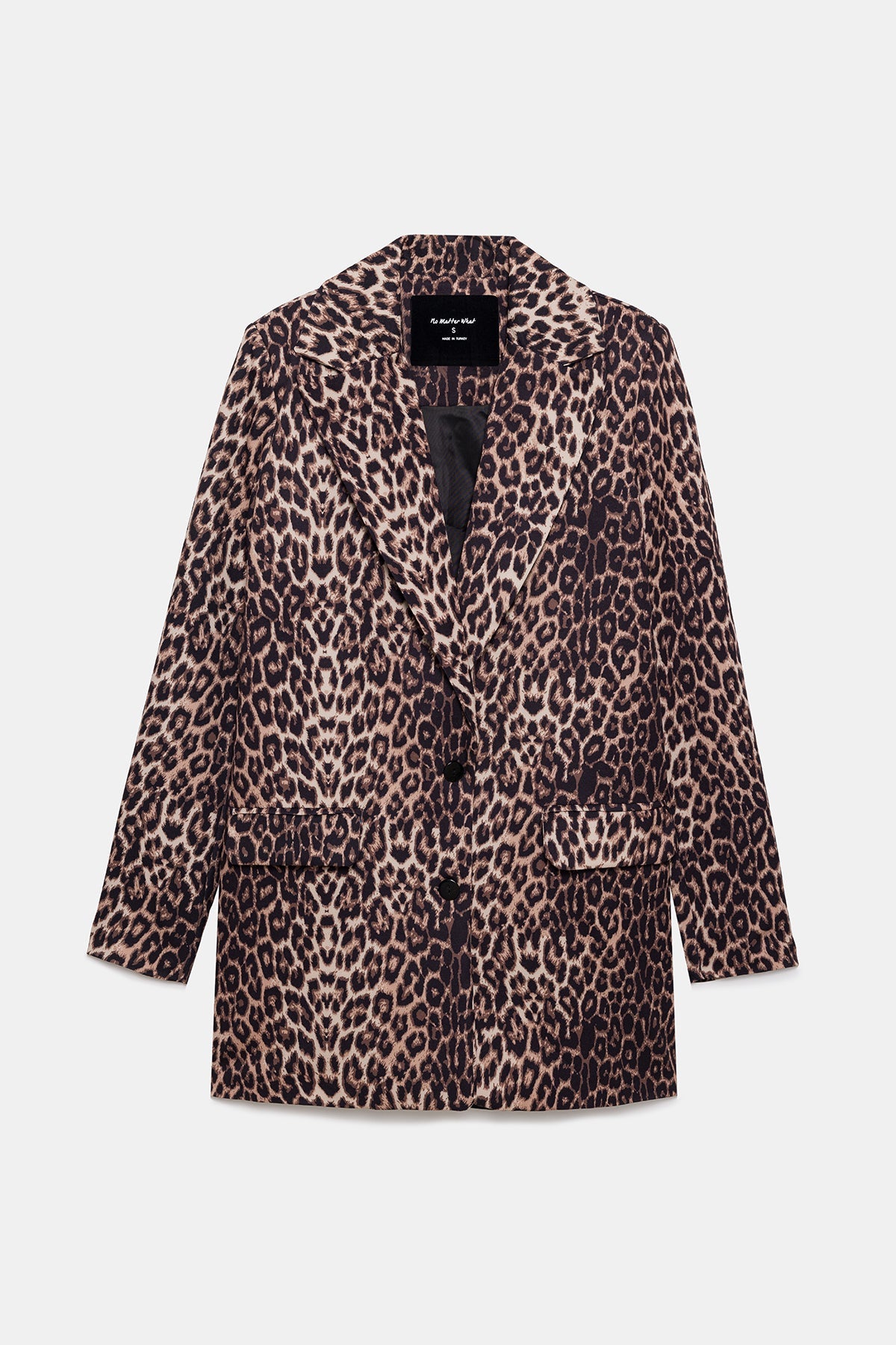 Blazer mit Leopardenmuster