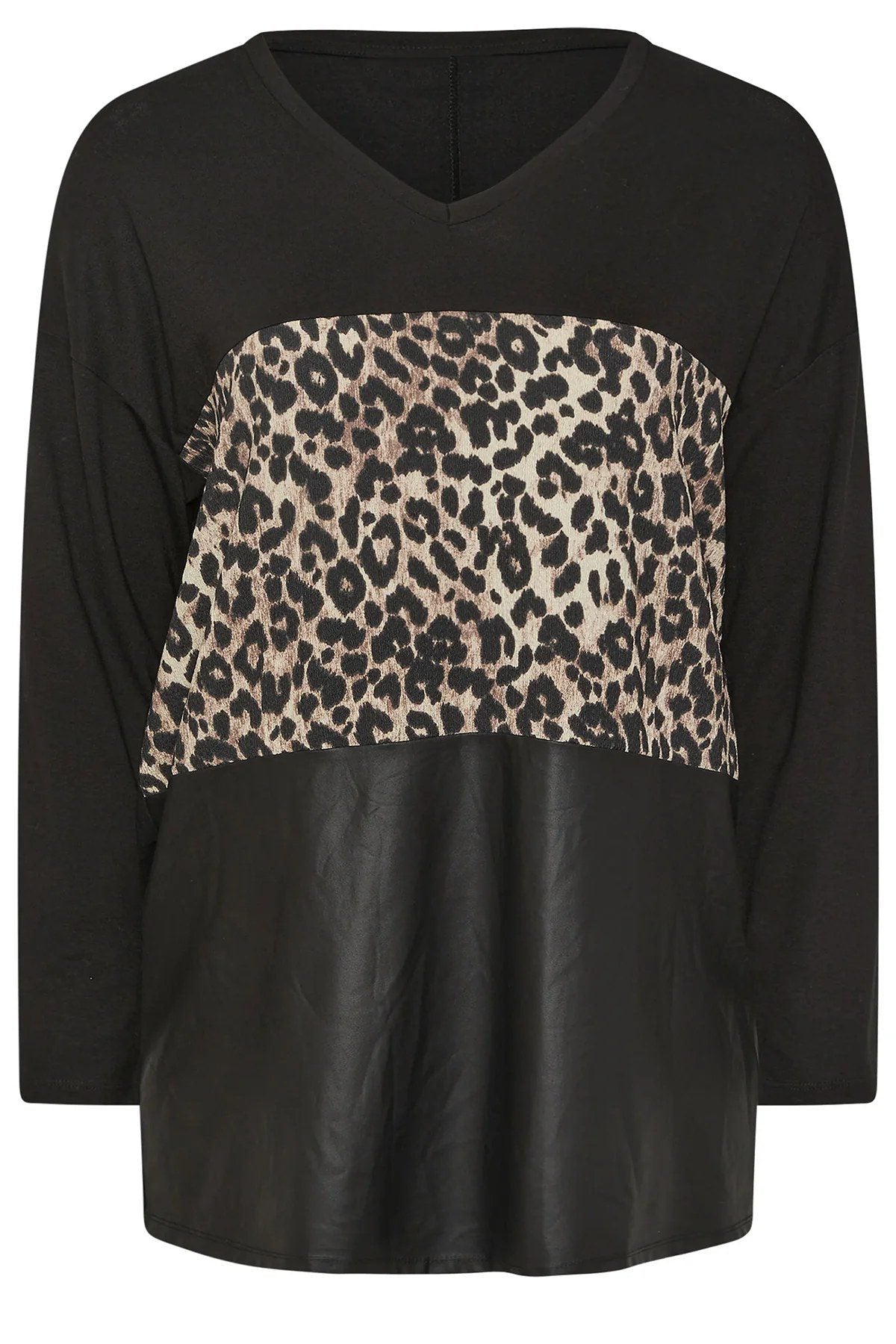 Pullover mit Leopardenmuster