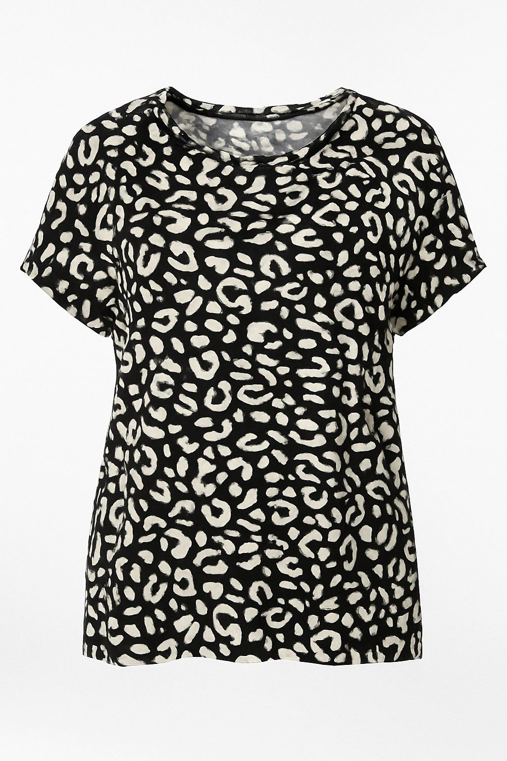 Leopardenmuster-T-Shirt