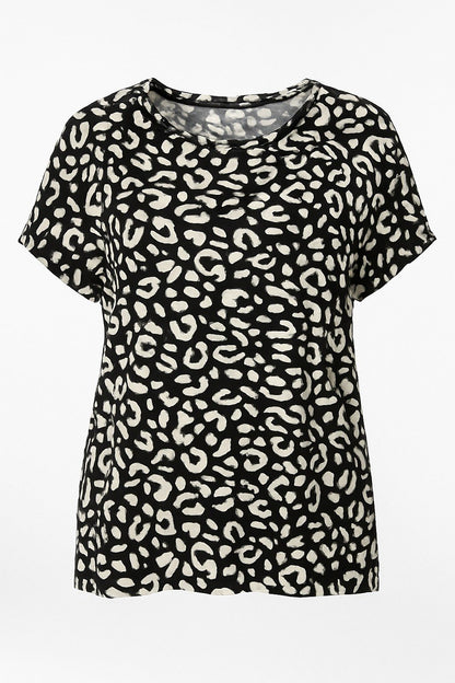 Leopardenmuster-T-Shirt