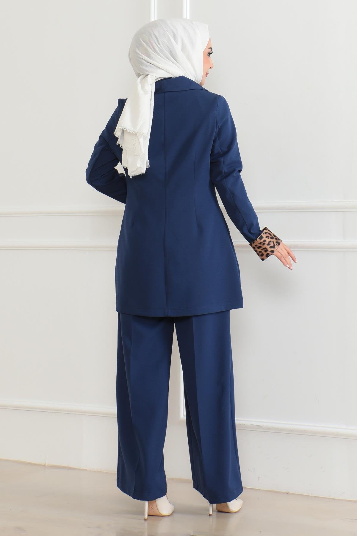 Leopardenmuster Set Indigo 19218