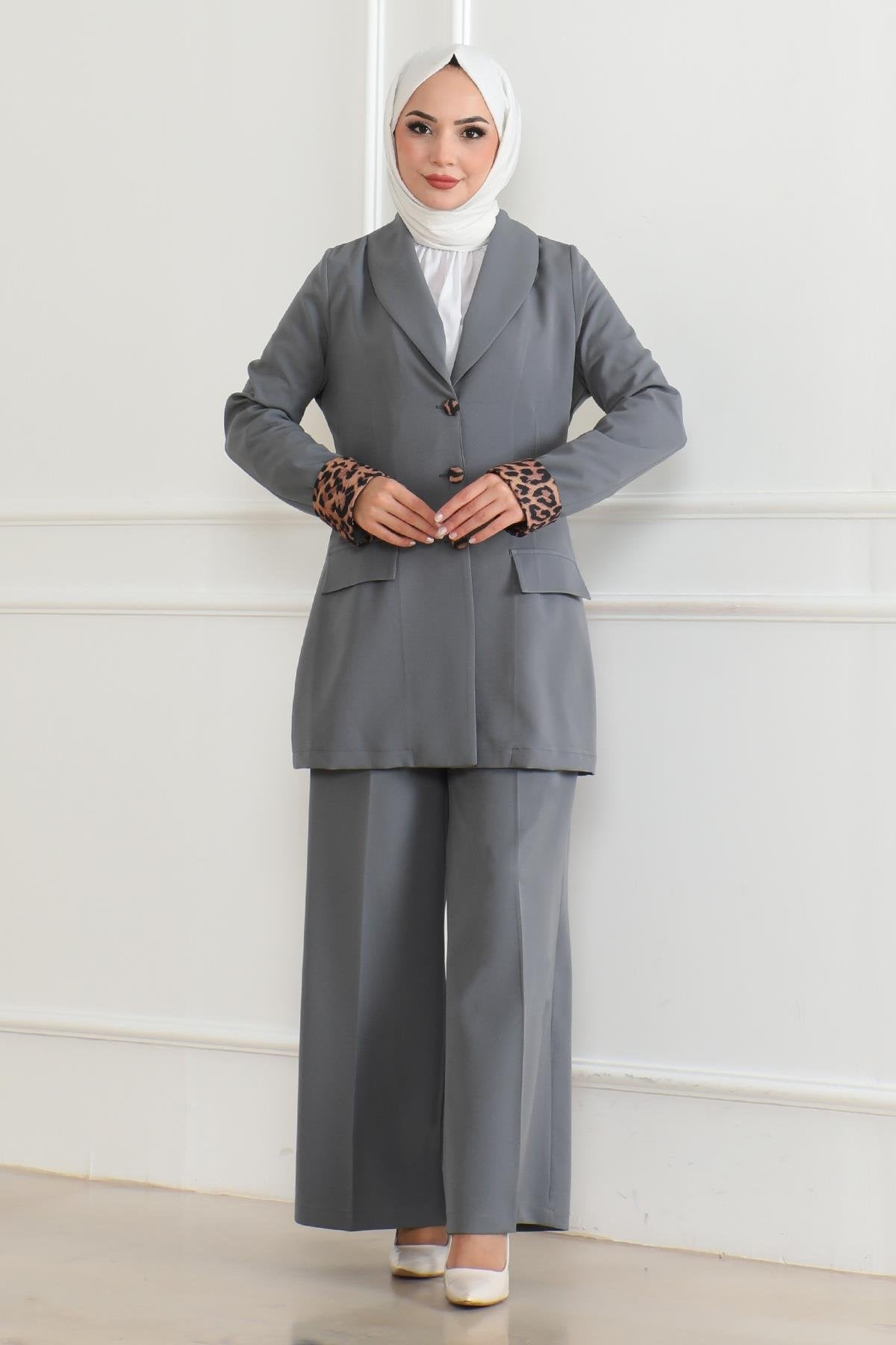 Leopardenmuster Set Indigo 19218