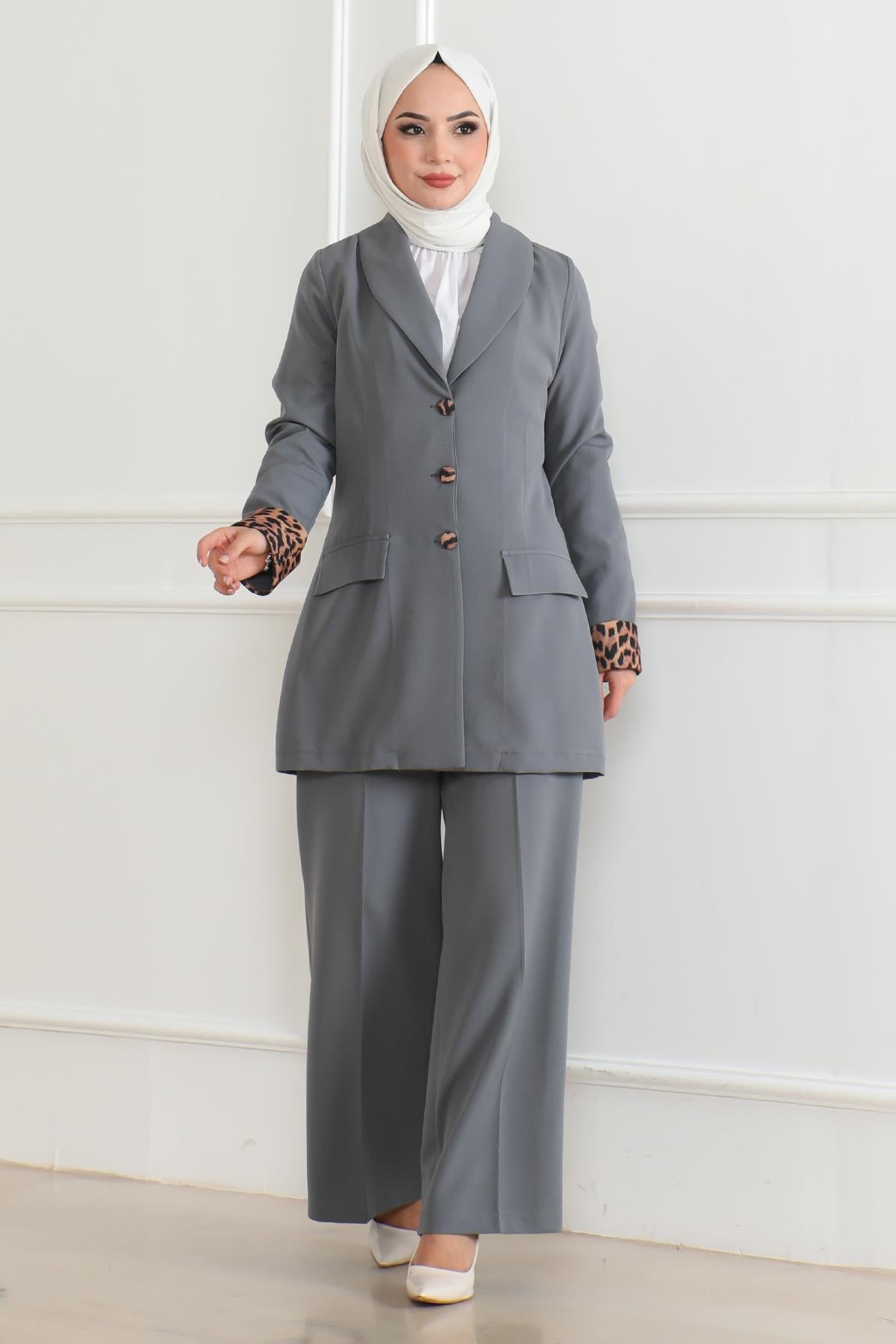 Leopardenmuster Set Indigo 19218