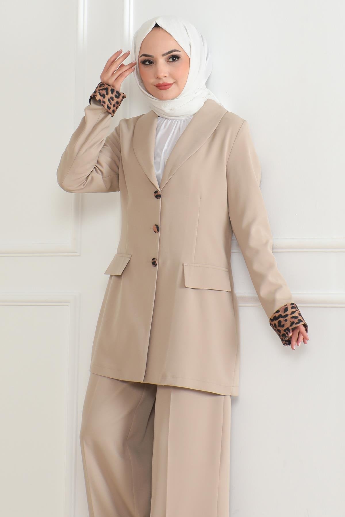 Leopardenmuster Set Indigo 19218