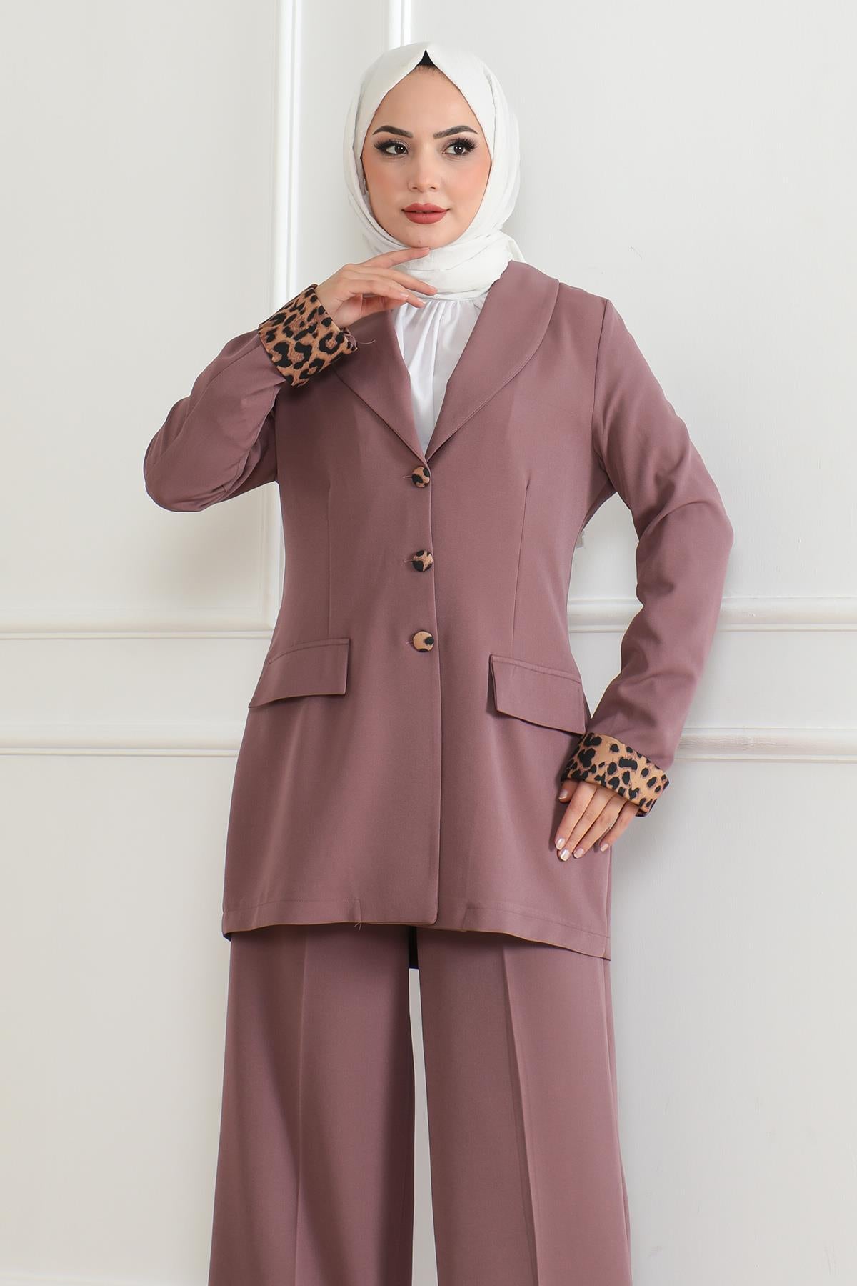 Leopardenmuster Set Indigo 19218