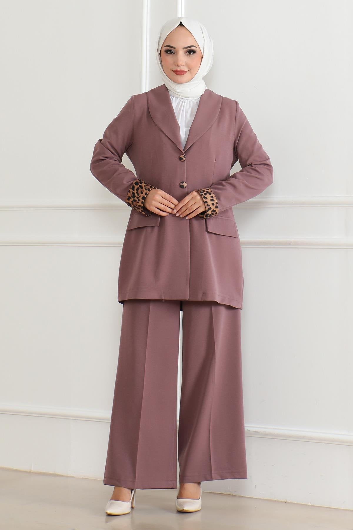 Leopardenmuster Set Indigo 19218