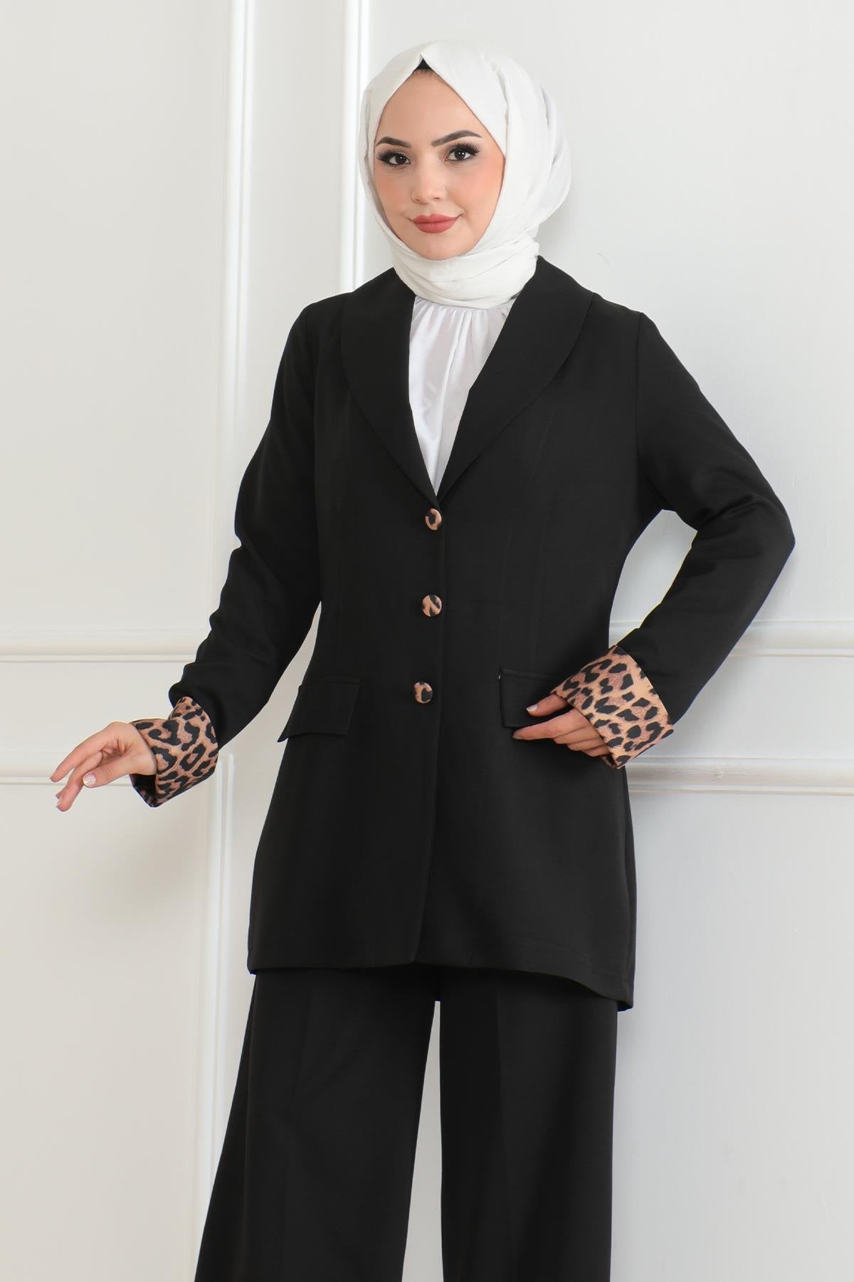Leopardenmuster Set Indigo 19218