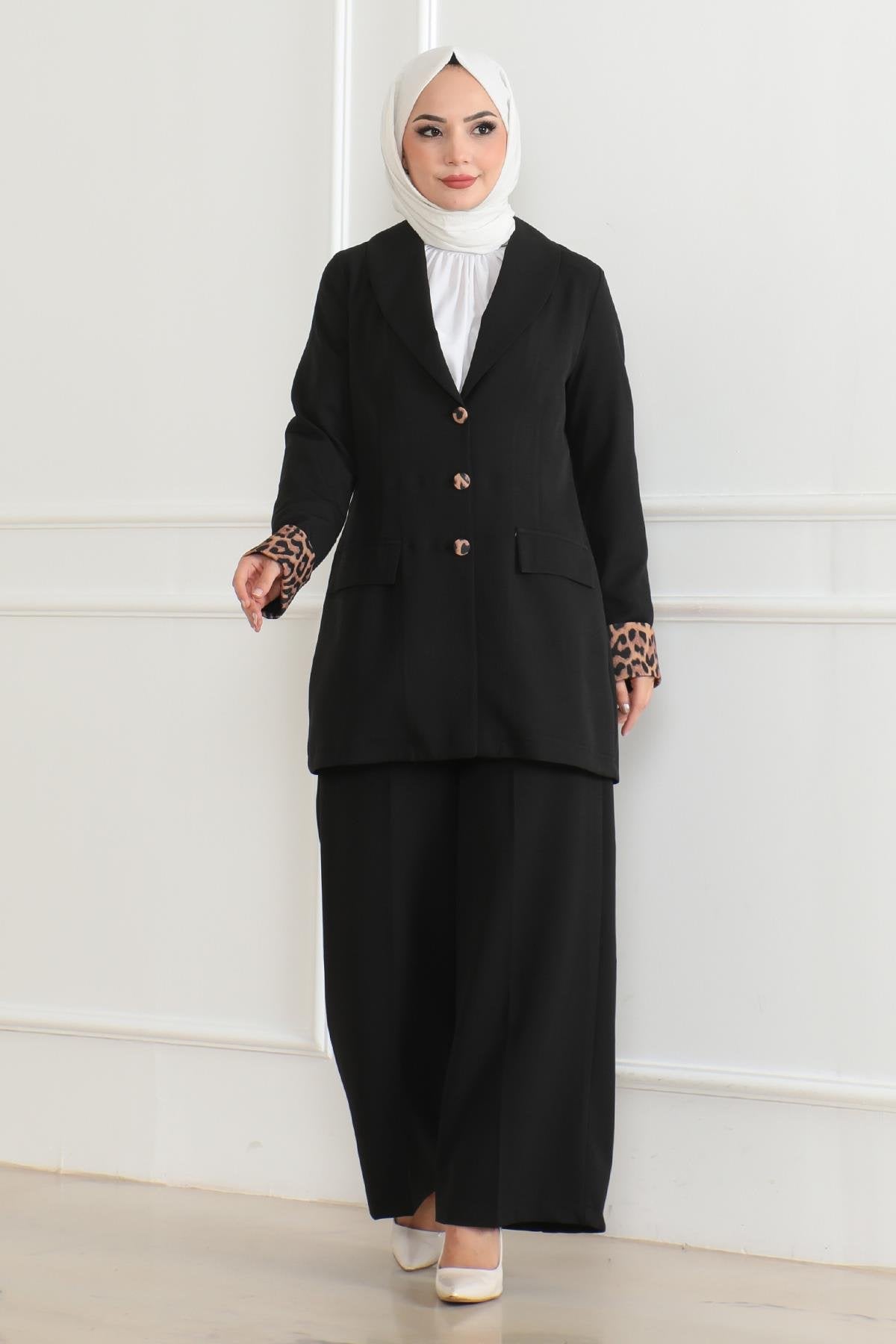 Leopardenmuster Set Indigo 19218