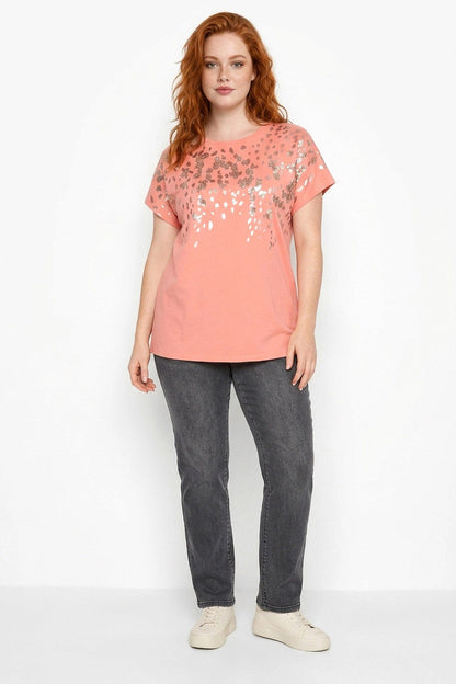 Leopardenmuster T-Shirt