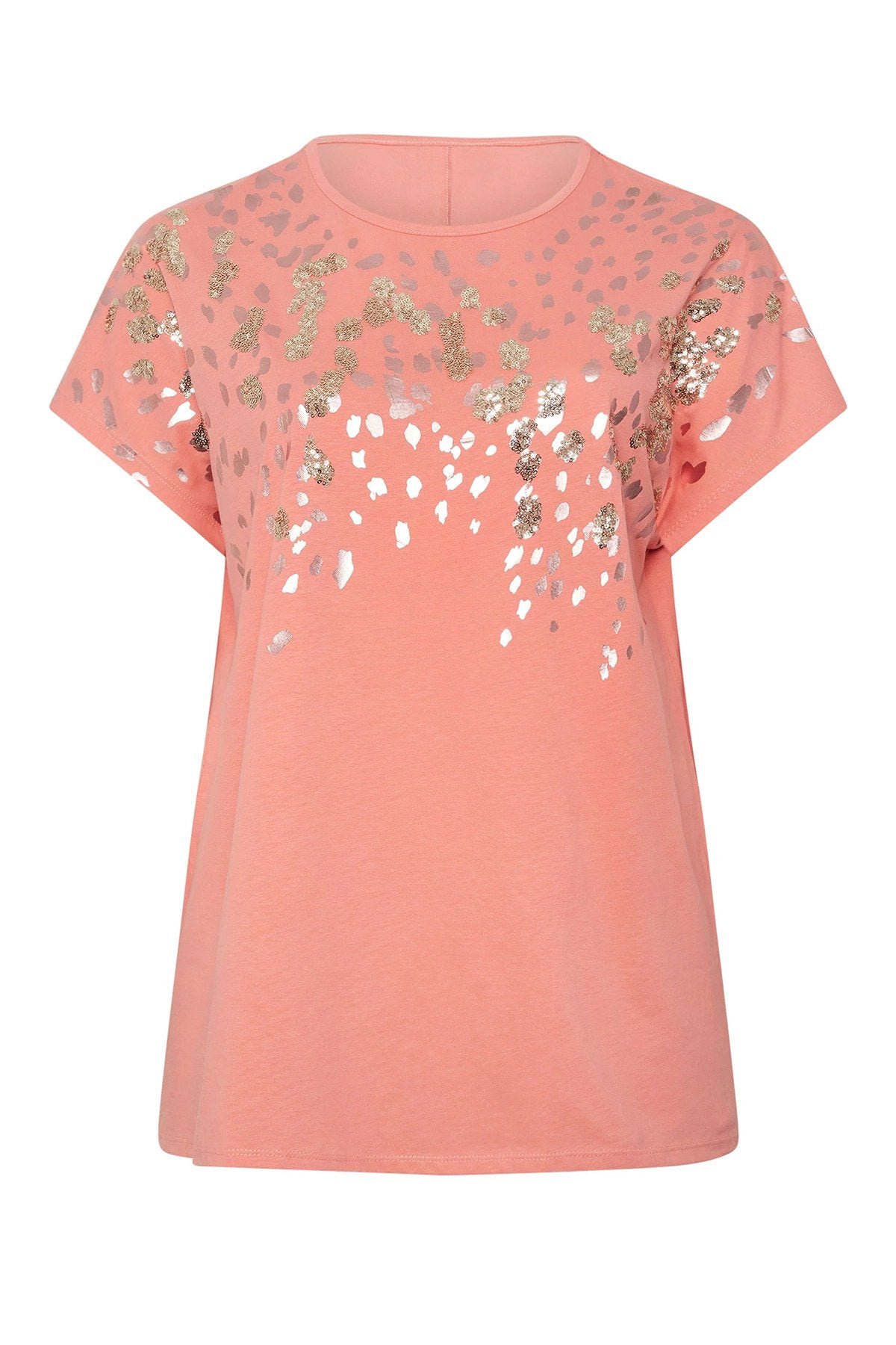 Leopardenmuster T-Shirt