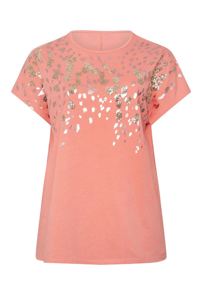 Leopardenmuster T-Shirt