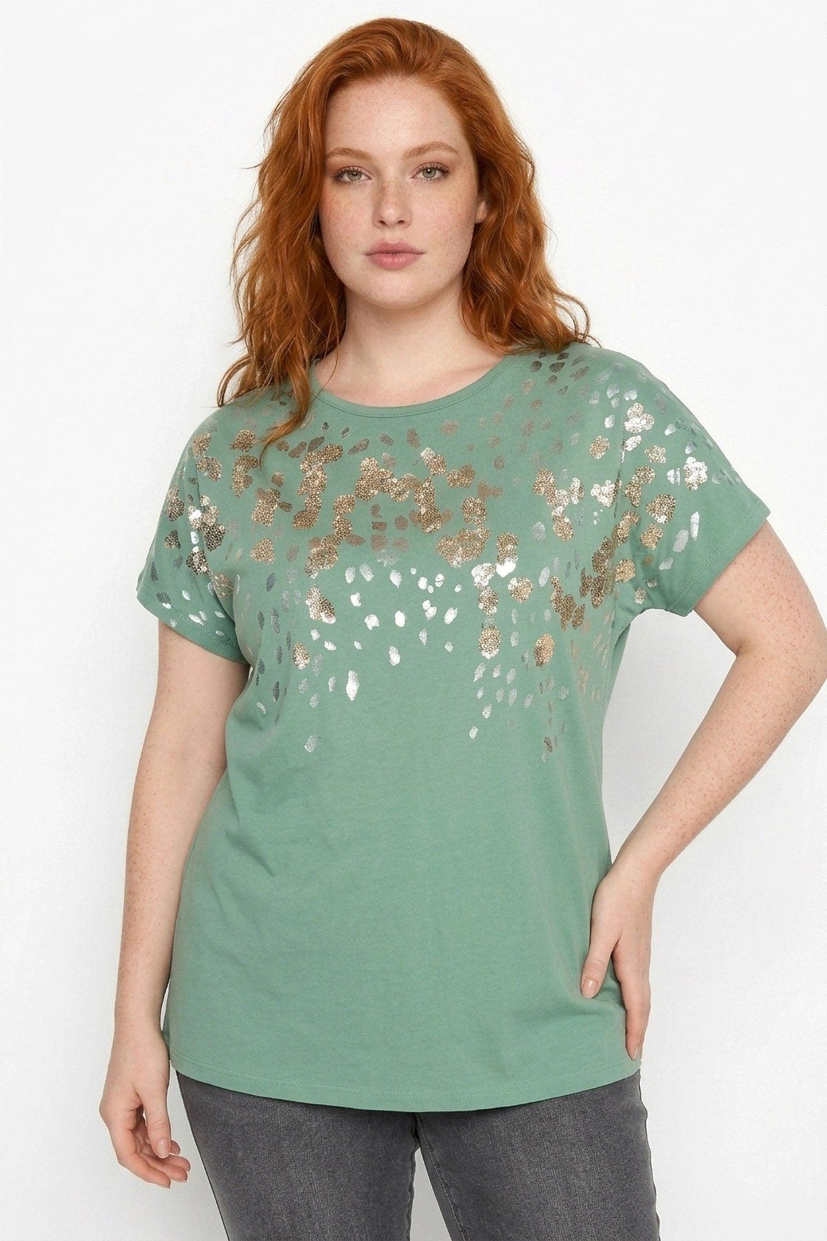 Leopardenmuster T-Shirt