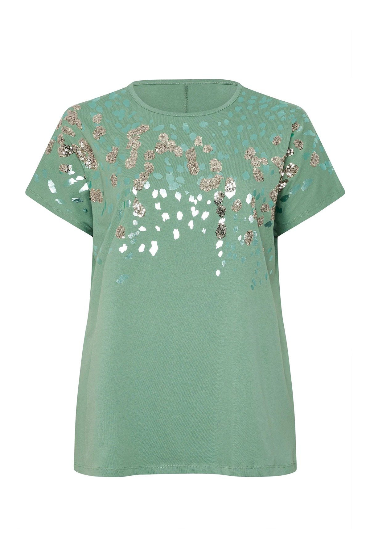Leopardenmuster T-Shirt