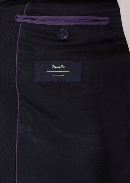 Helles Marineblau Bedruckter Zeroweight Anzug