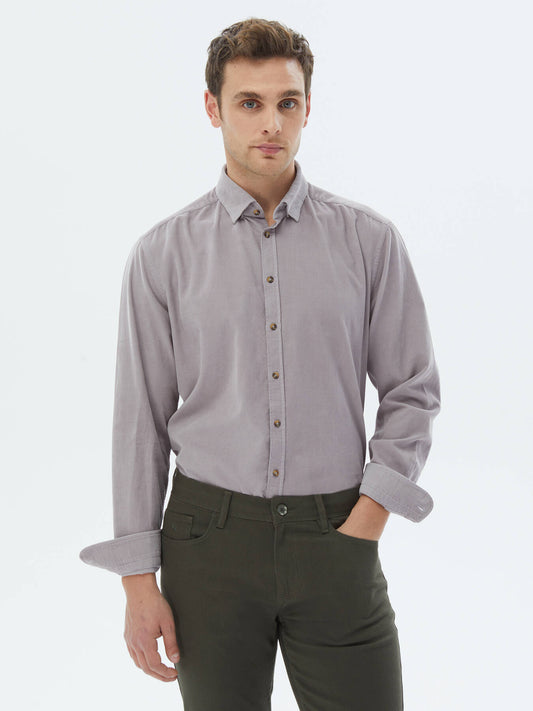 Kordstoff Regular Fit Woven Casual Shirt