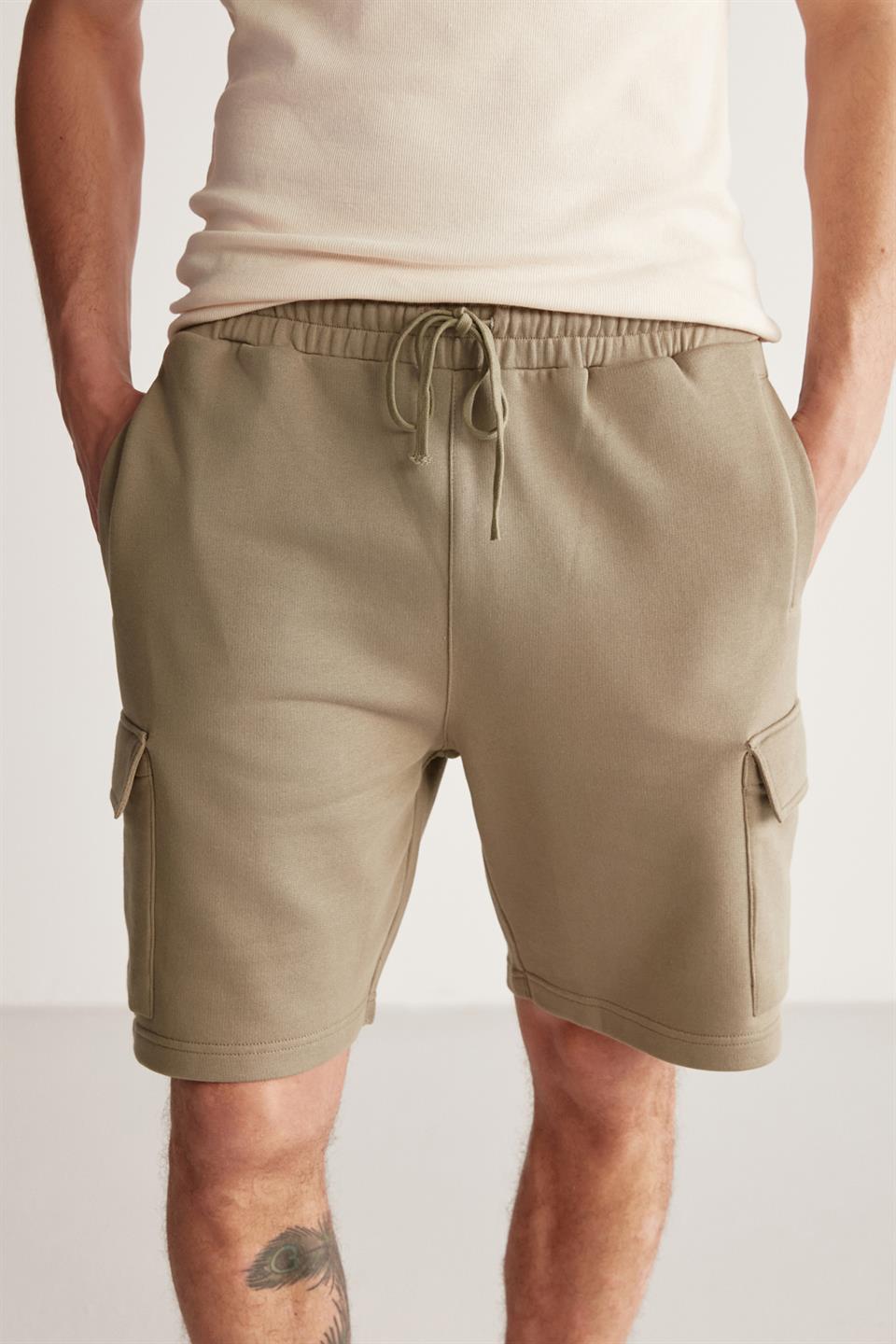 GRIMELANGE LIONEL Regular Shorts Khaki