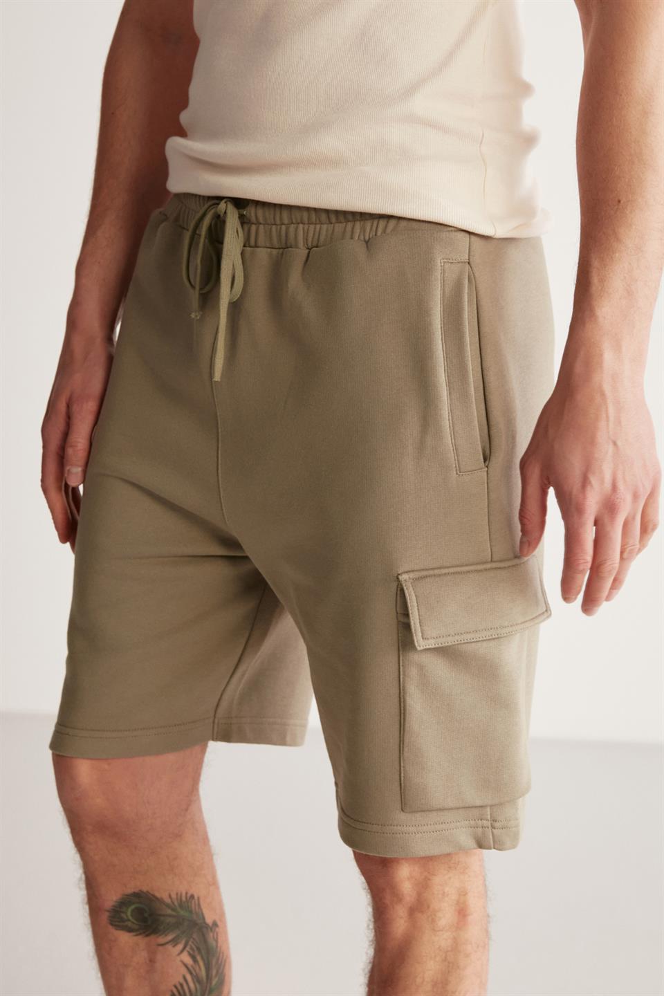 GRIMELANGE LIONEL Regular Shorts Khaki