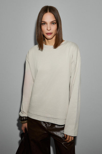 Damen Oversized Bio-T-Shirt