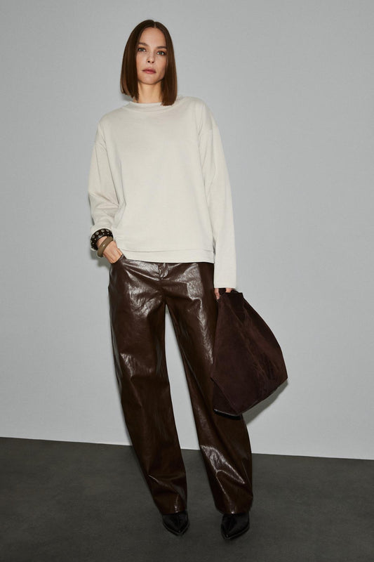 Damen Oversized Bio-T-Shirt