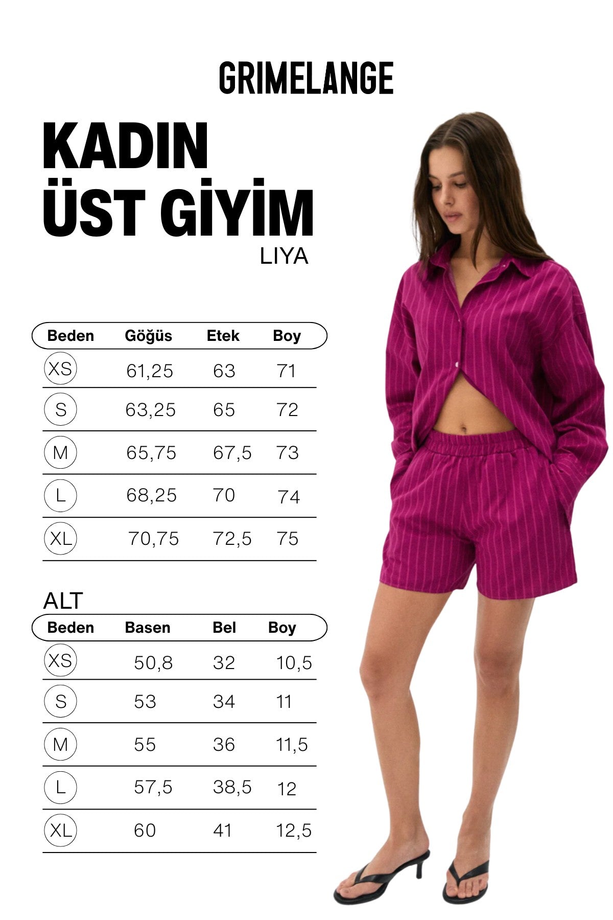 LIYA Damen Baumwoll-Set