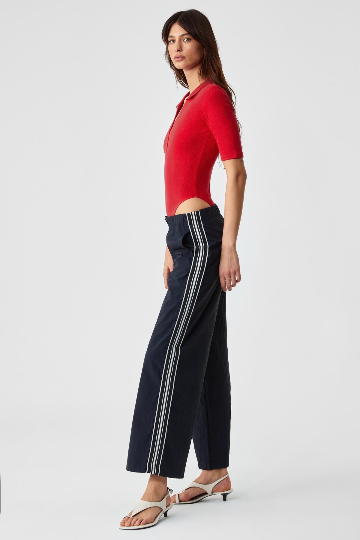 LOKKISER Damen Knopfbluse