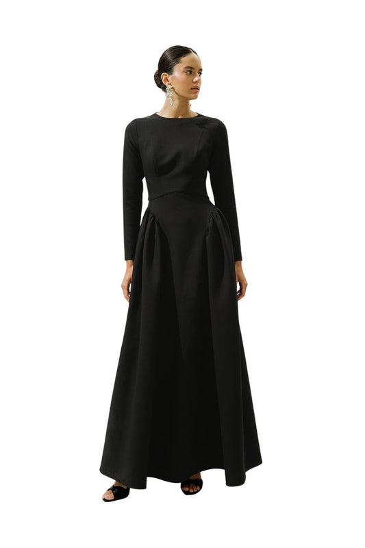LORA ABENDKLEID SCHWARZ