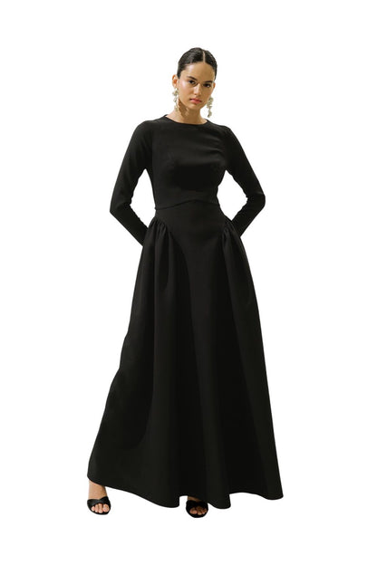 LORA ABENDKLEID SCHWARZ