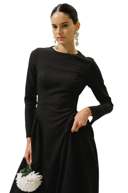 LORA ABENDKLEID SCHWARZ