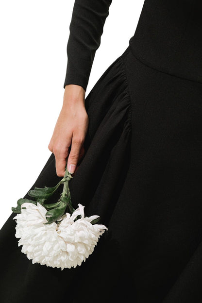 LORA ABENDKLEID SCHWARZ