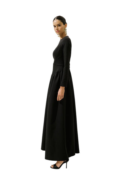 LORA ABENDKLEID SCHWARZ