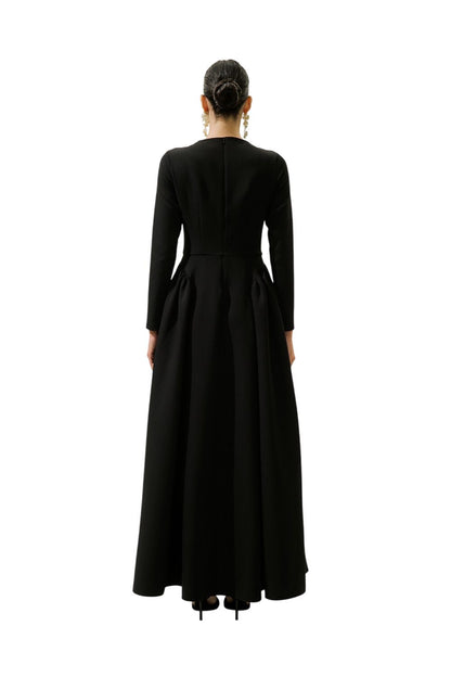 LORA ABENDKLEID SCHWARZ