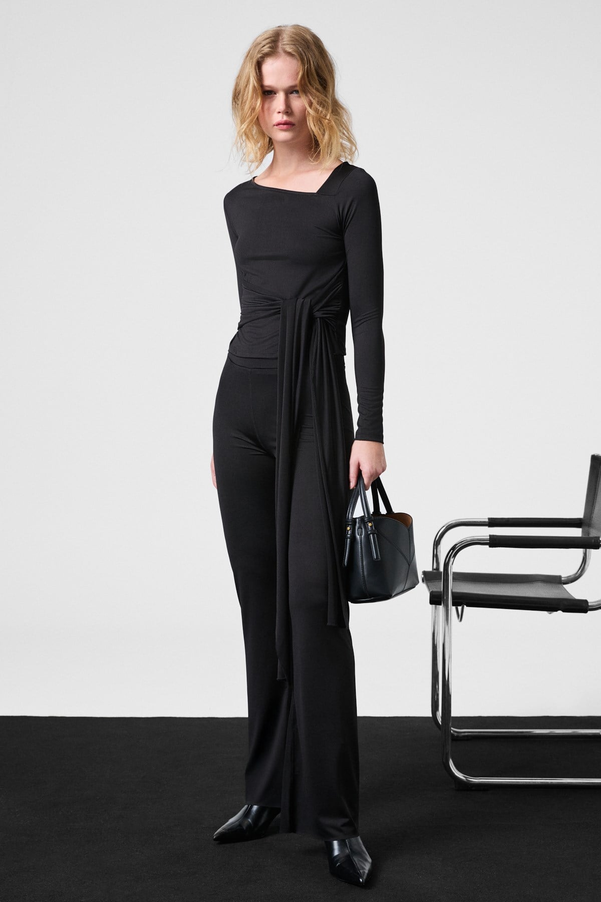 LORELIS Damen Weite Hose
