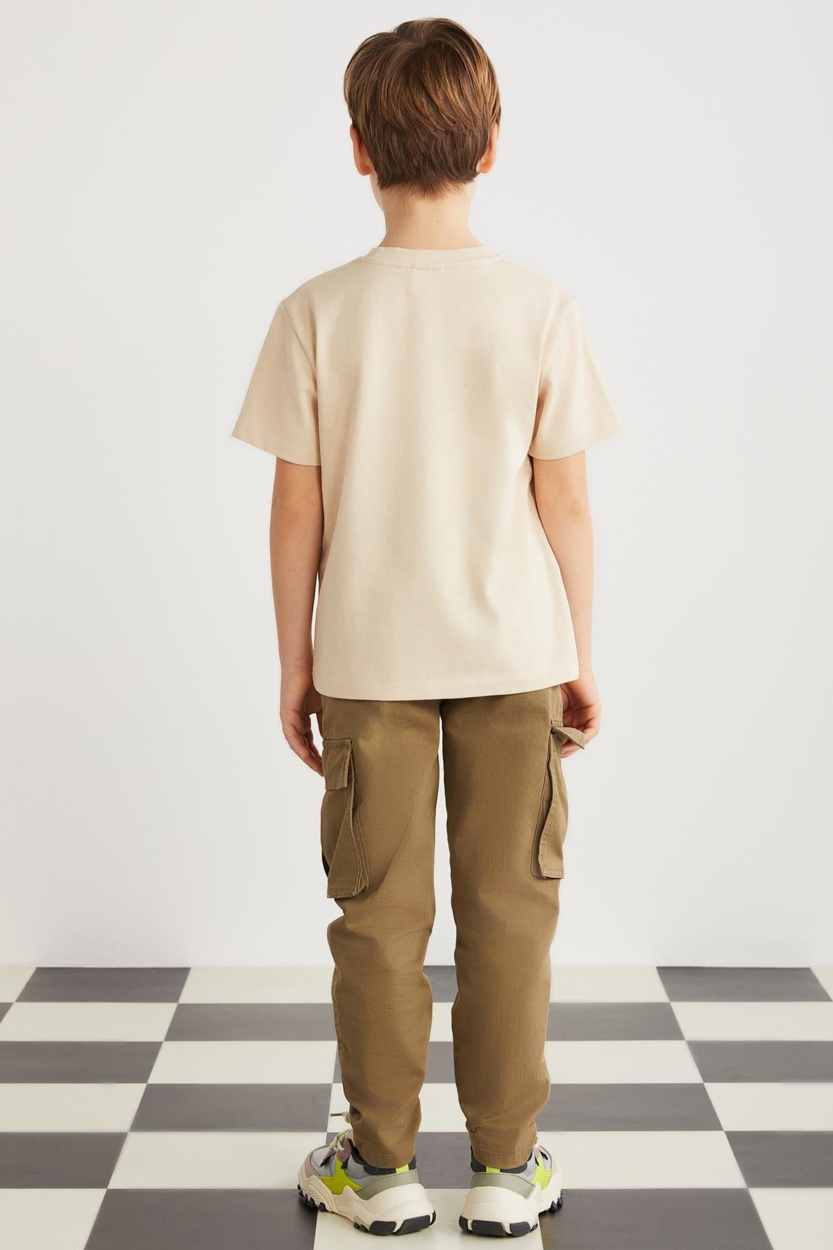 LORENZ Jungen Baumwoll-T-Shirt locker