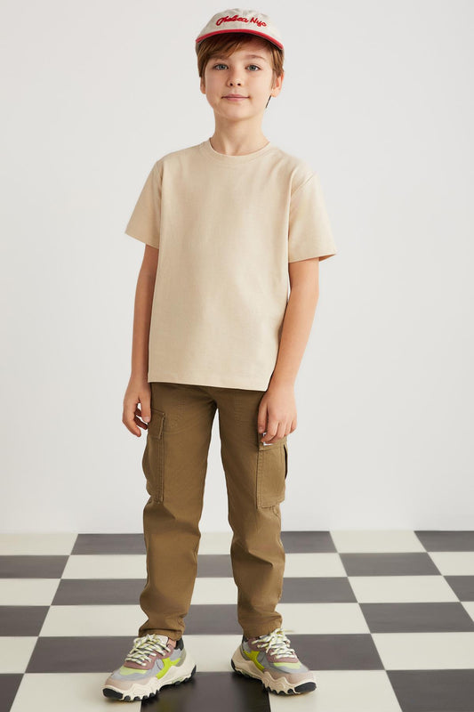 LORENZ Jungen Baumwoll-T-Shirt locker