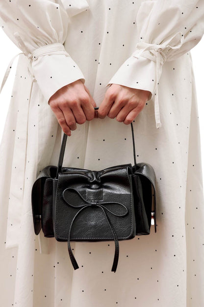 LYRA BOW BAG SCHWARZ
