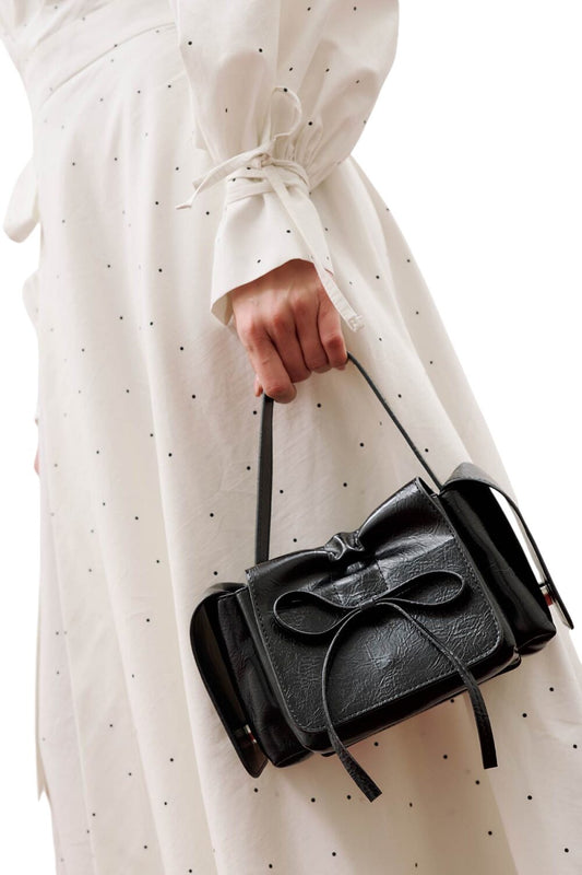 LYRA BOW BAG SCHWARZ
