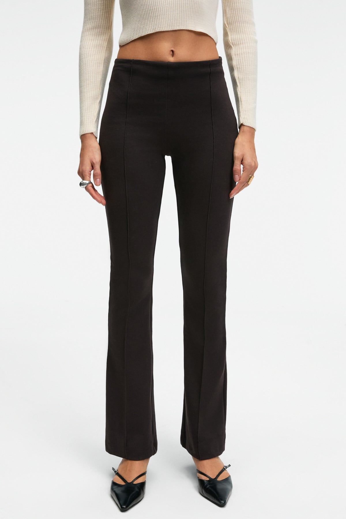 LYSAVINE Damen Slim Fit Hose