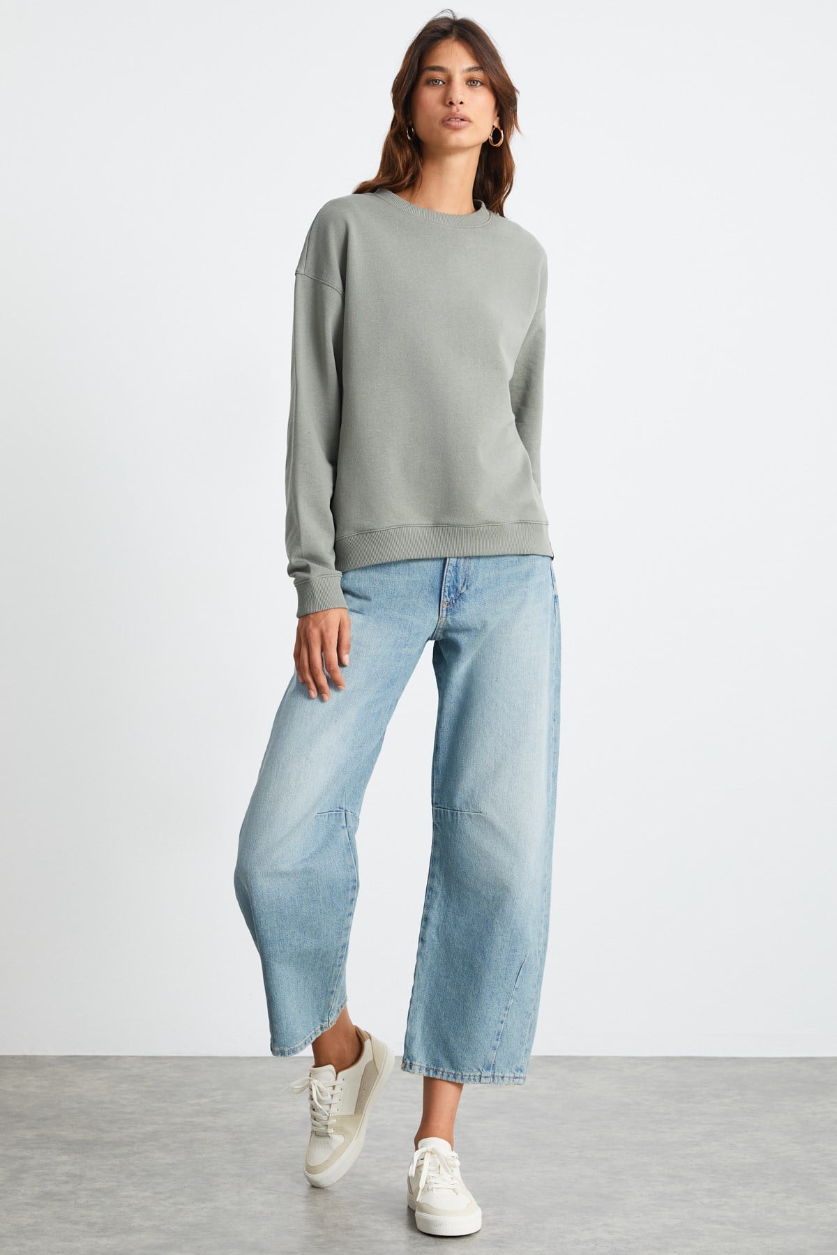 MAIJA Damen Fleece Sweatshirt