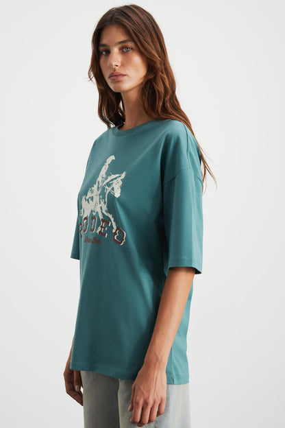 MAJER Damen Western Print Shirt