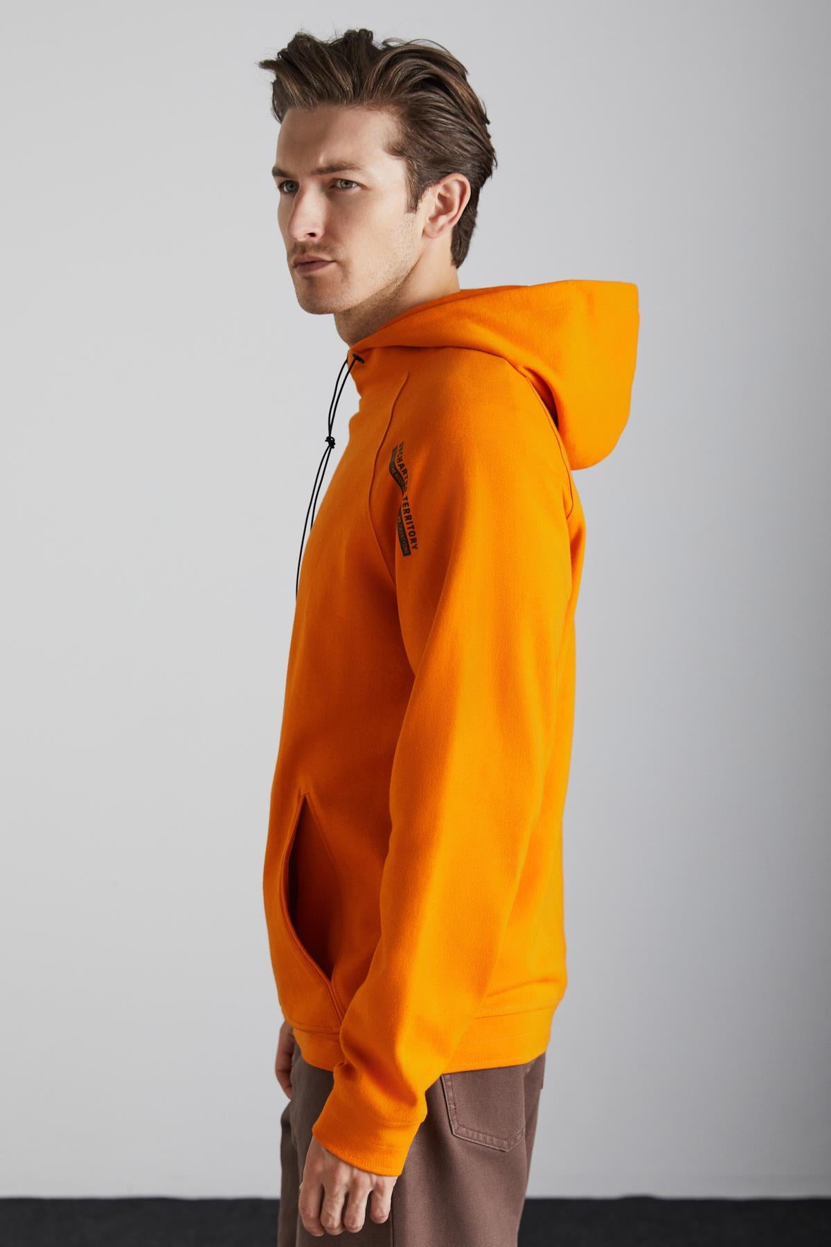 MALAGOS Herren Fleece-Hoodie