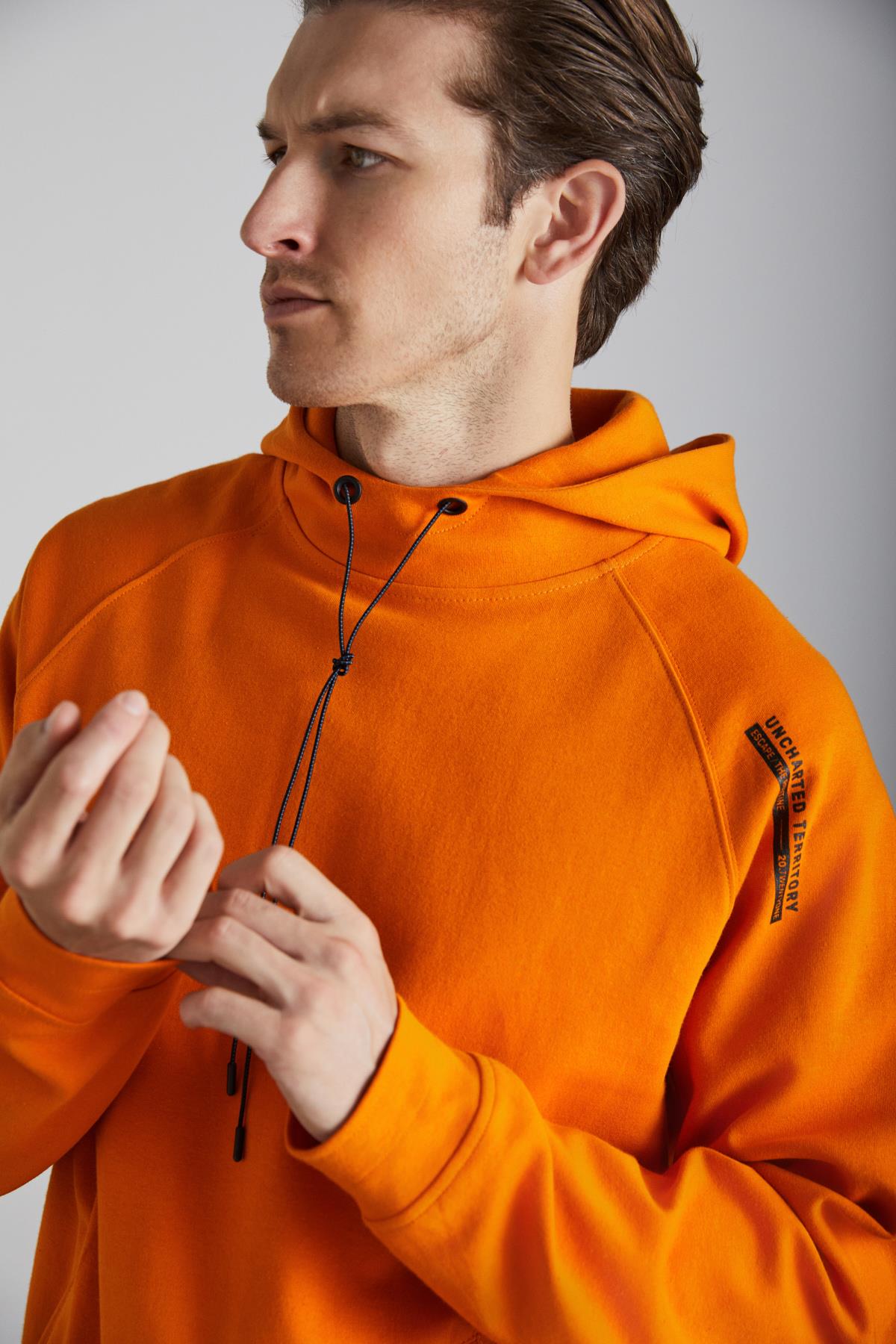 MALAGOS Herren Fleece-Hoodie