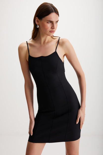 Manuela Bodycon Herzausschnitt Kleid