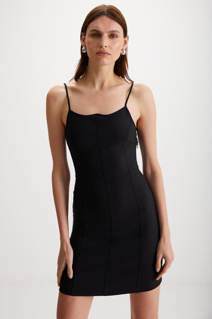 Manuela Bodycon Herzausschnitt Kleid