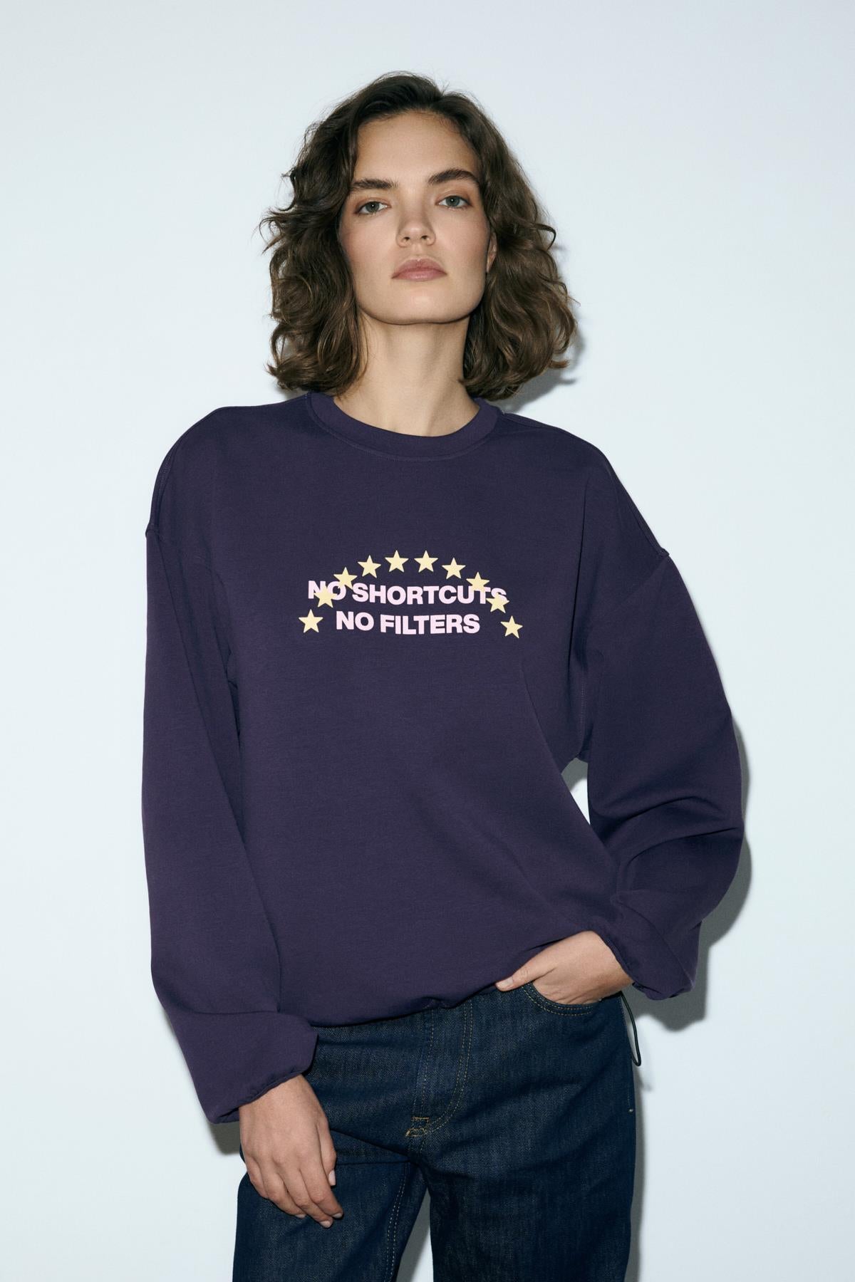 Damen Oversized Sweatshirt
