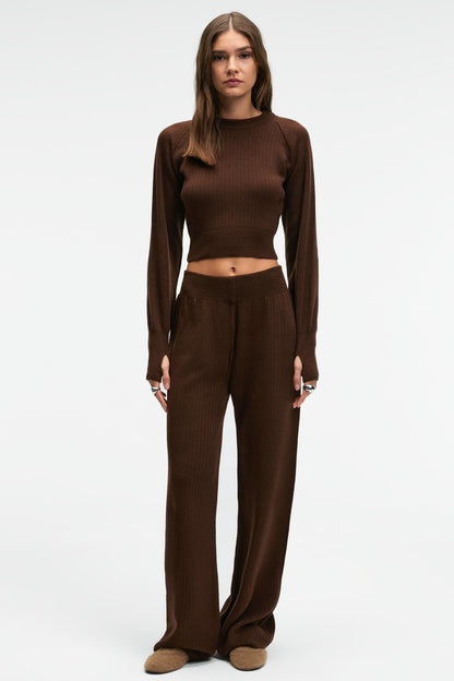 MARIPOSA Damen Strick-Crop-Set