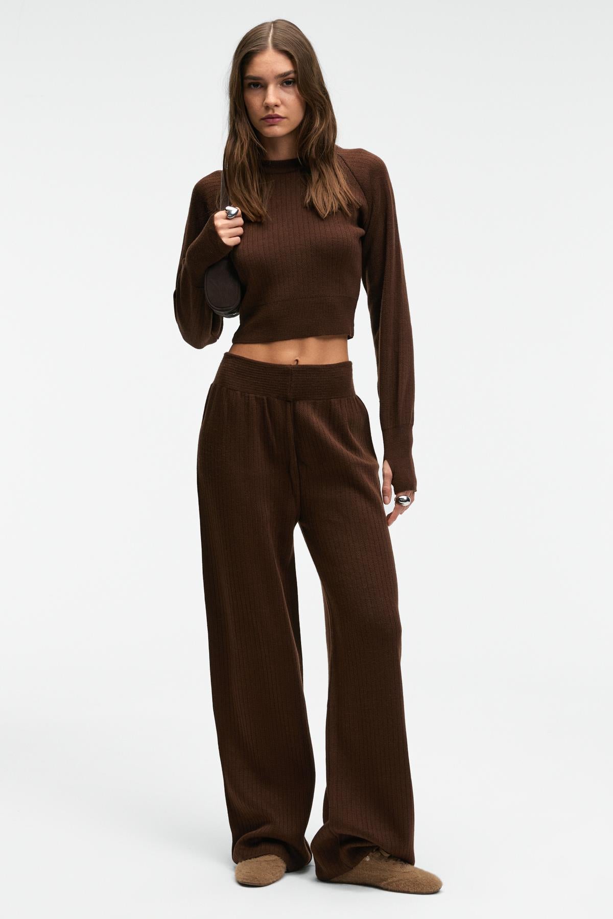 MARIPOSA Damen Strick-Crop-Set