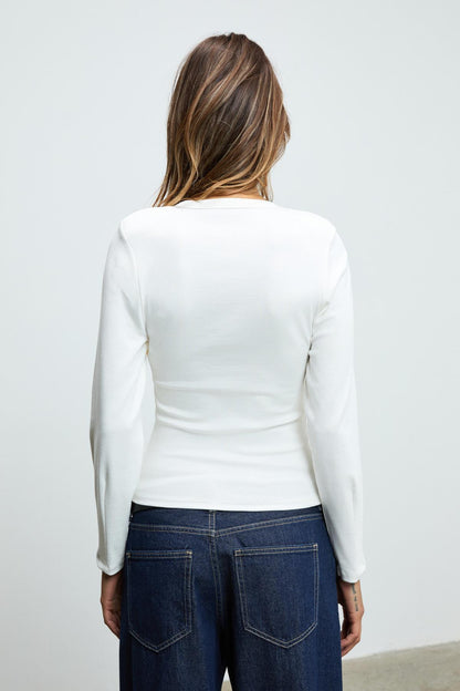 MATRUSH Damen Stretch-Bluse, langarm