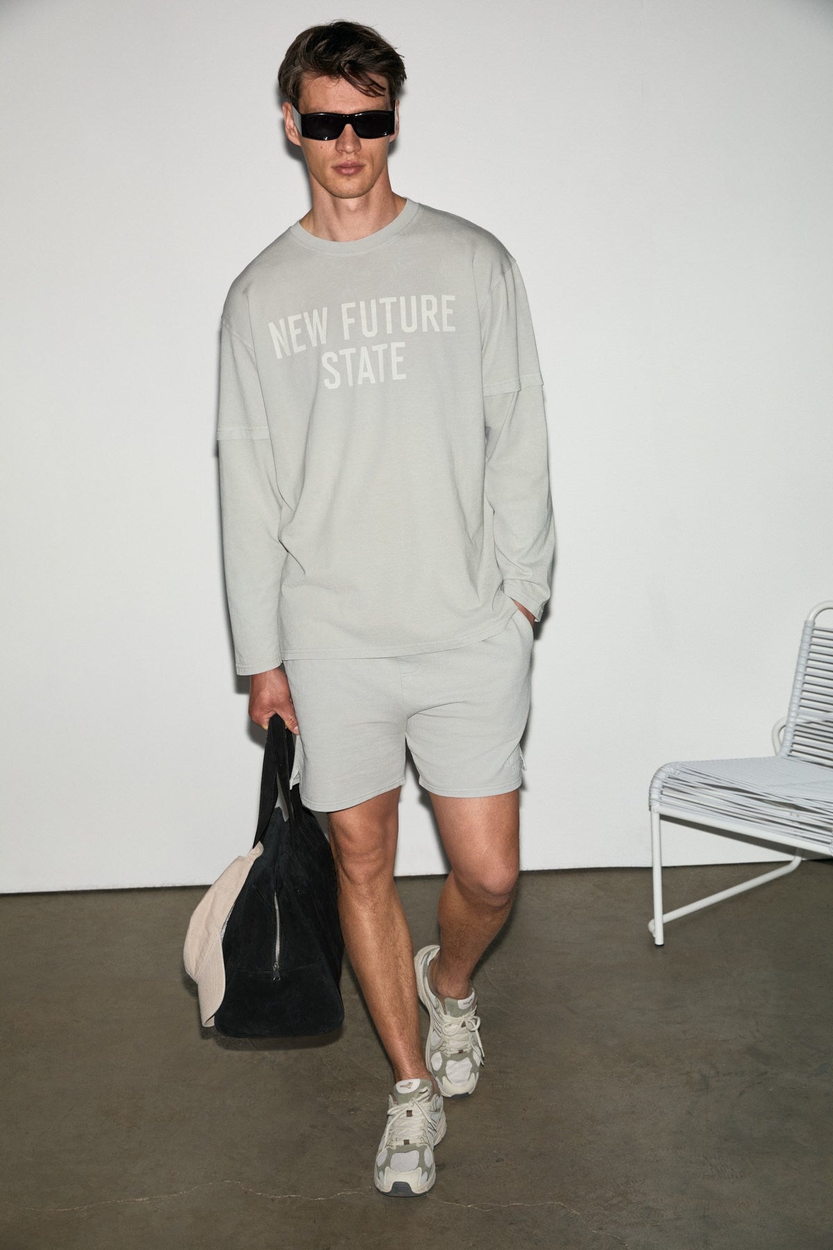 Maxim Herren Bedruckte Baumwollshorts