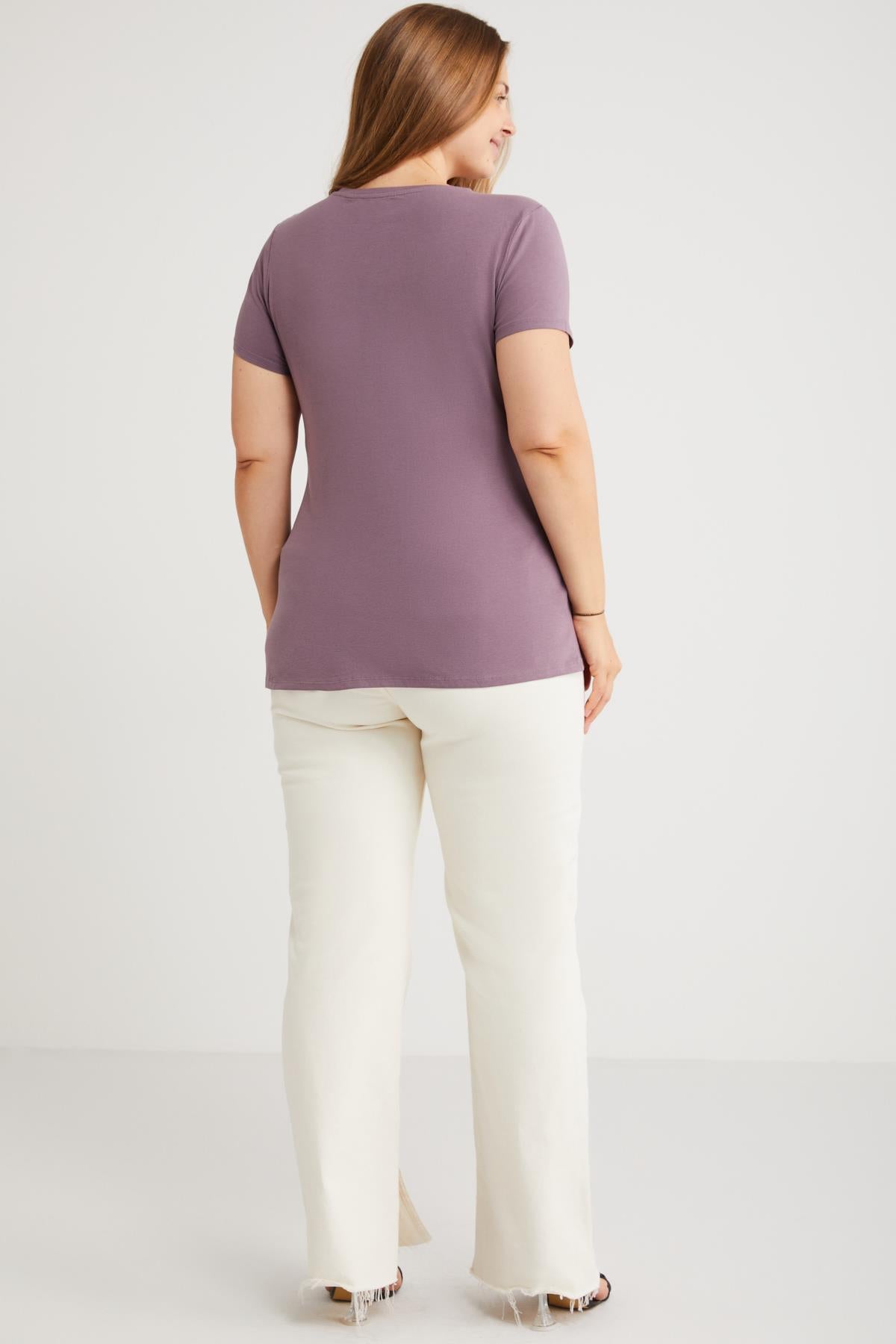 Mayra Damen Slim Fit Shirt Große Größen